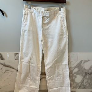J Crew White Chinos